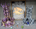 Obsidian Citadel Dice Tower -  From STLFlix