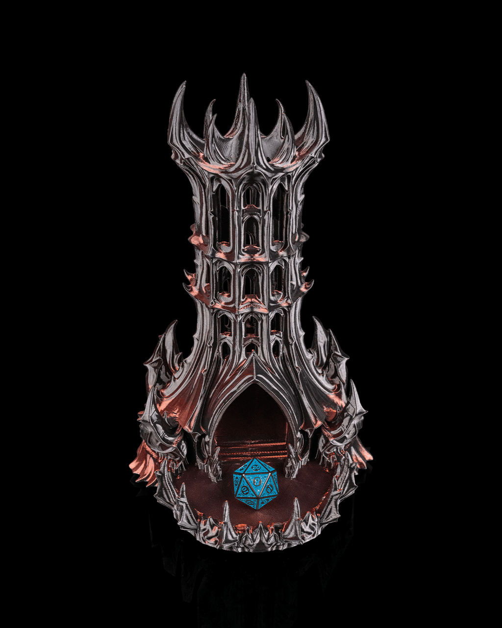 Obsidian Citadel Dice Tower -  From STLFlix