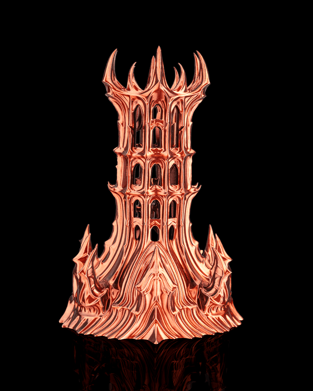 Obsidian Citadel Dice Tower -  From STLFlix