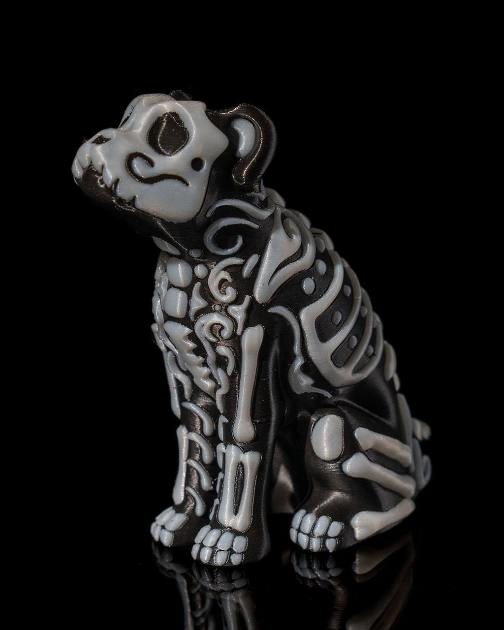 Skeleton Pet Figurines